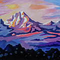 Mount Kenya at dawn